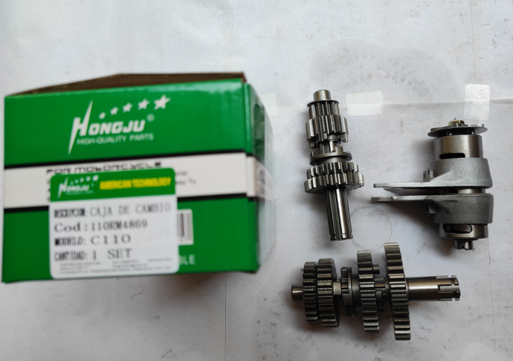 C110 main and auxiliary shaft assembly