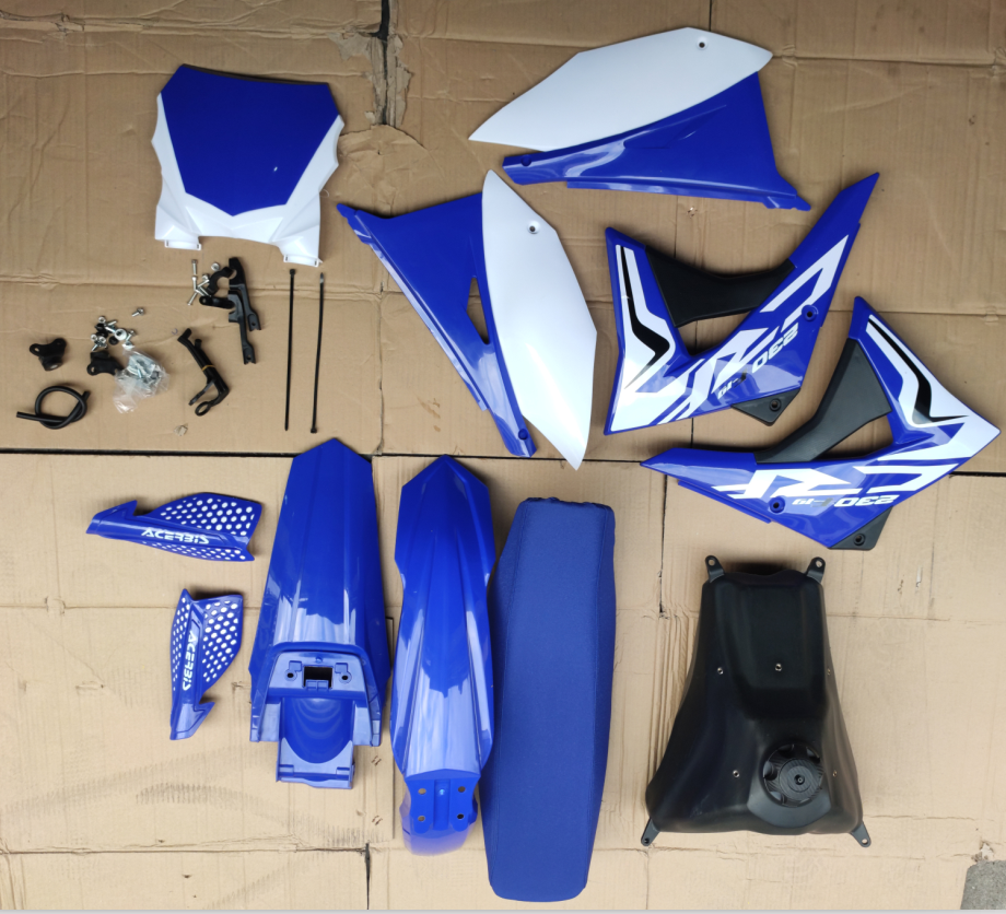 CRF230 whole car plastic parts 2019 blue