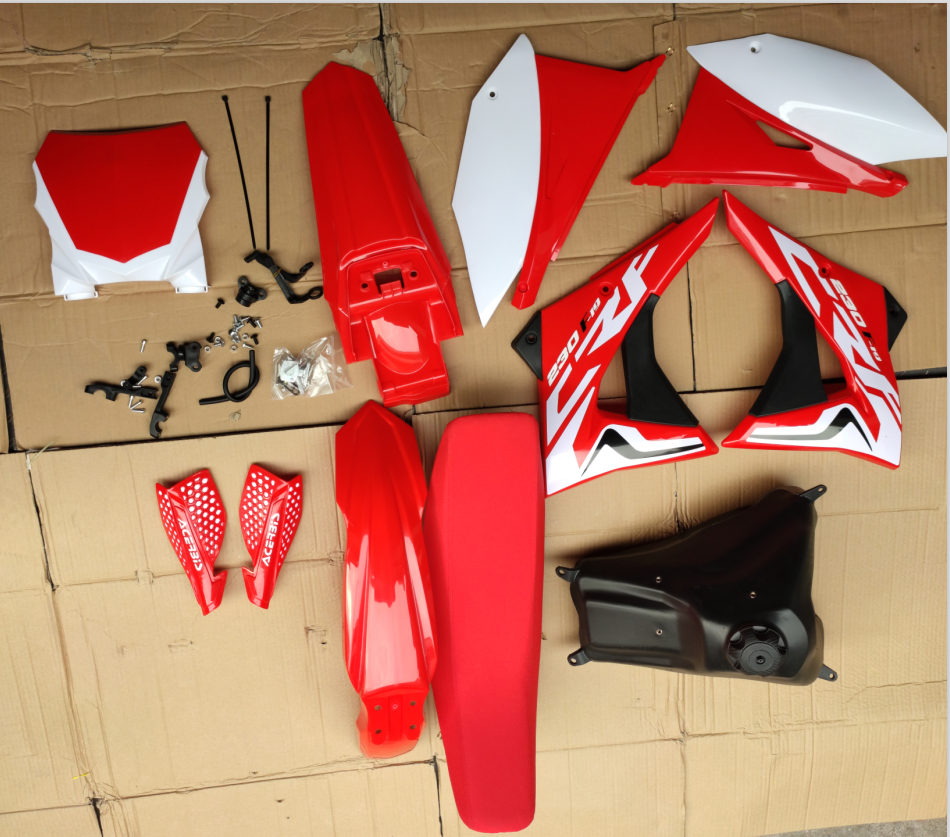 CRF230230 whole car plastic parts red